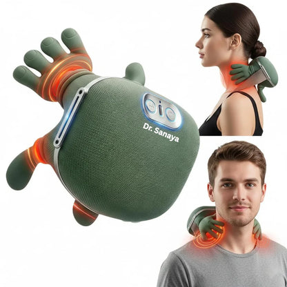 Dr. Sanaya 4D Bionic Shoulder & Neck Massager | Wireless Electric Body Massager