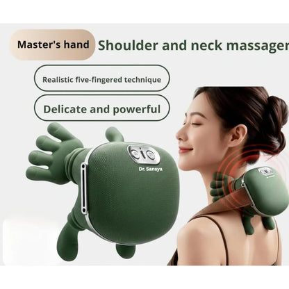 Dr. Sanaya 4D Bionic Shoulder & Neck Massager | Wireless Electric Body Massager